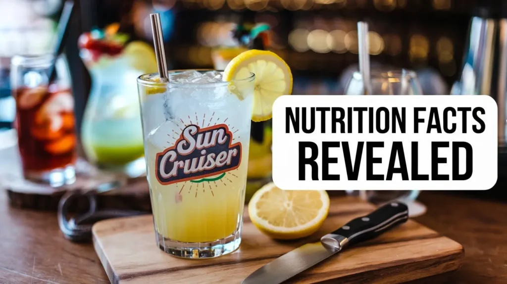 Sun Cruiser Drink Nutrition Facts Revealed