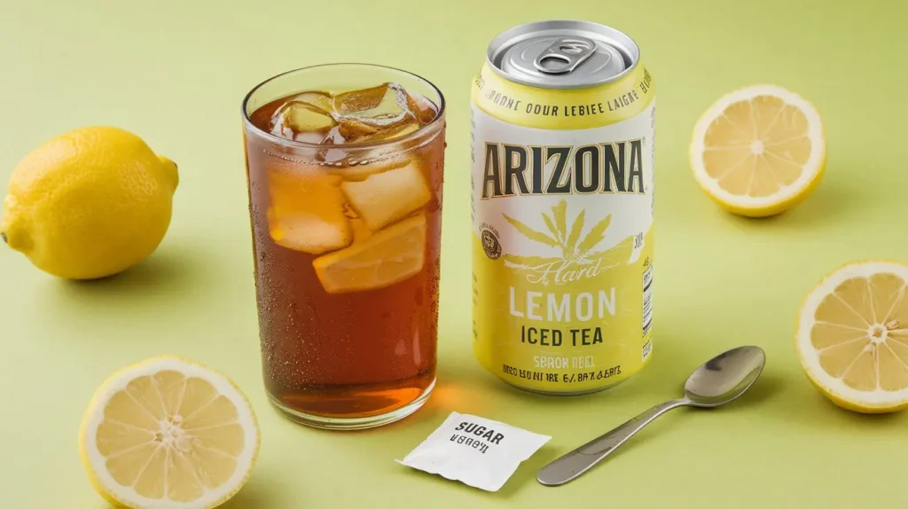 Arizona Hard Lemon Iced Tea: A Look at Calories and Sugar