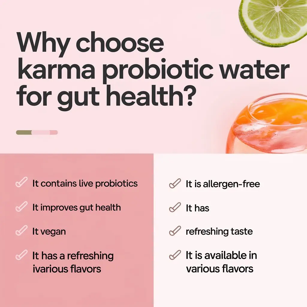 Why Choose Karma Probiotic Water for Gut Health?